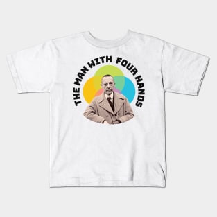 Rachmaninoff - four hands Kids T-Shirt